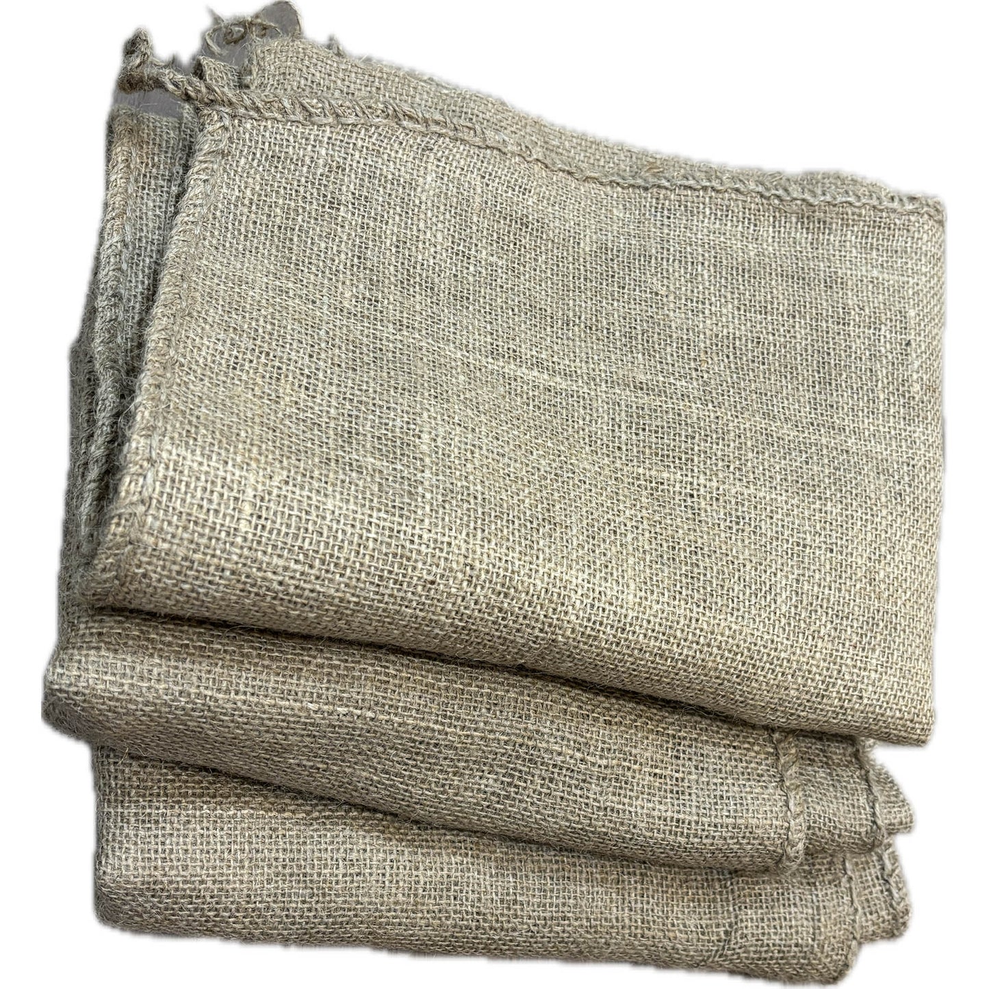 PNP Jute 3 Pack 40"x24" Large Burlap Bags, Potato Storage, ideal for Storage and Transportation of Heavy Items